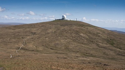 Highest track in the UK - Great Dun Fell